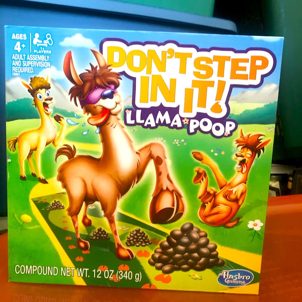 Llama Poop Game “Don’t Step In It!” NEW